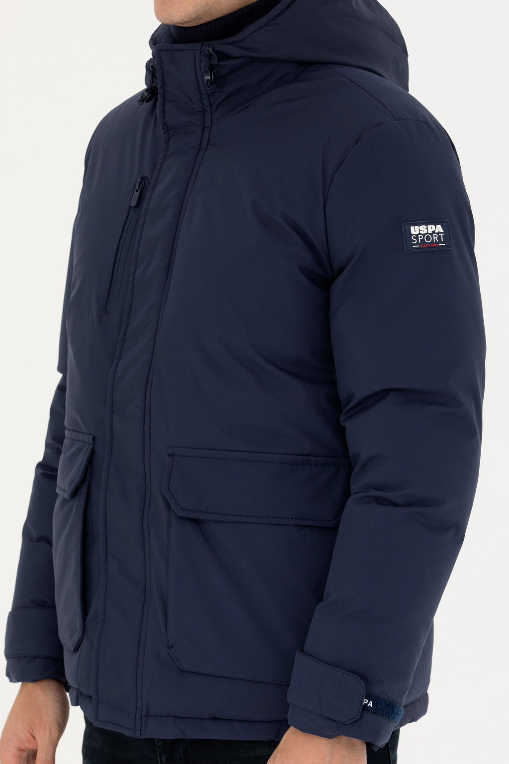 Мужское темно-синее пальто Неожиданная скидка в корзине - U.s. polo assn фото 13
