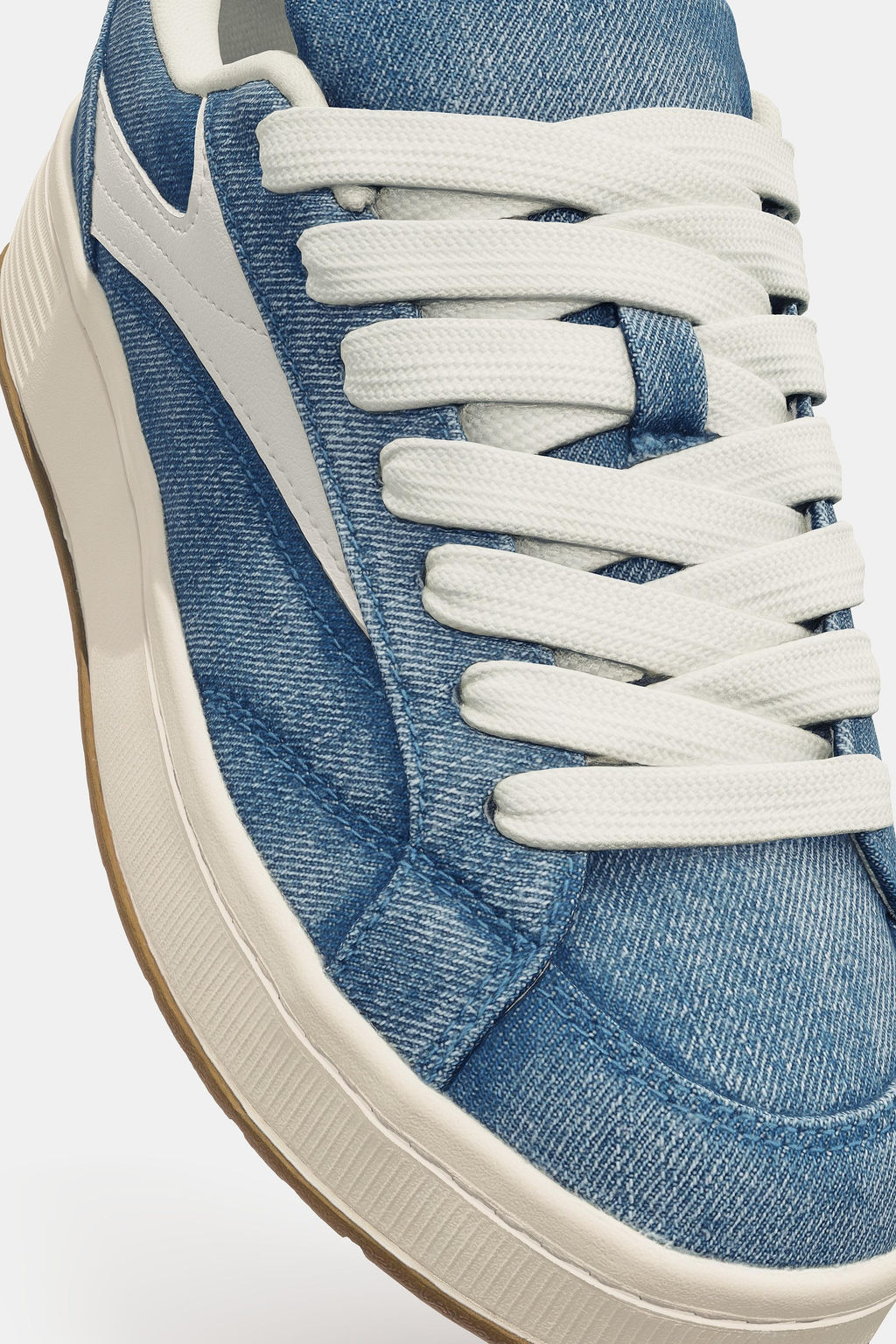 DENIM SNEAKERS - Zara фото 5
