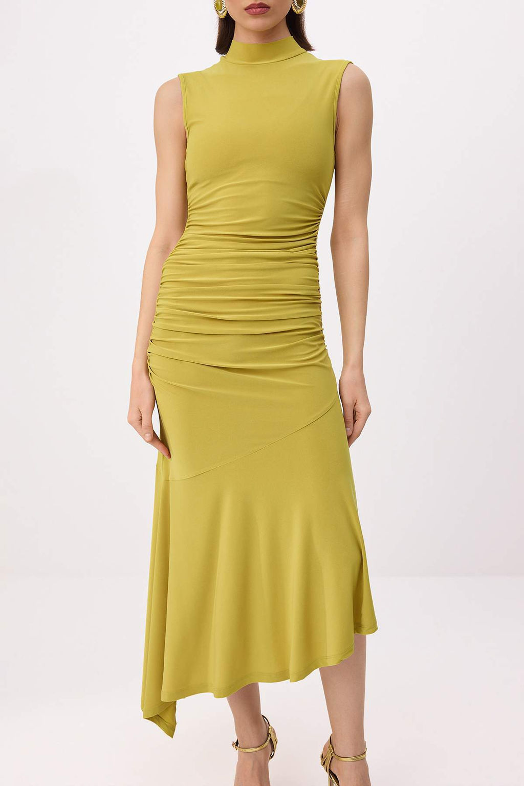 Yag Yesil K?rm?z? Etek Ucu F?rf?r Detayl? Orme S?k Abiye Gece Mezuniyet Elbisesi TPRSS25EL00005