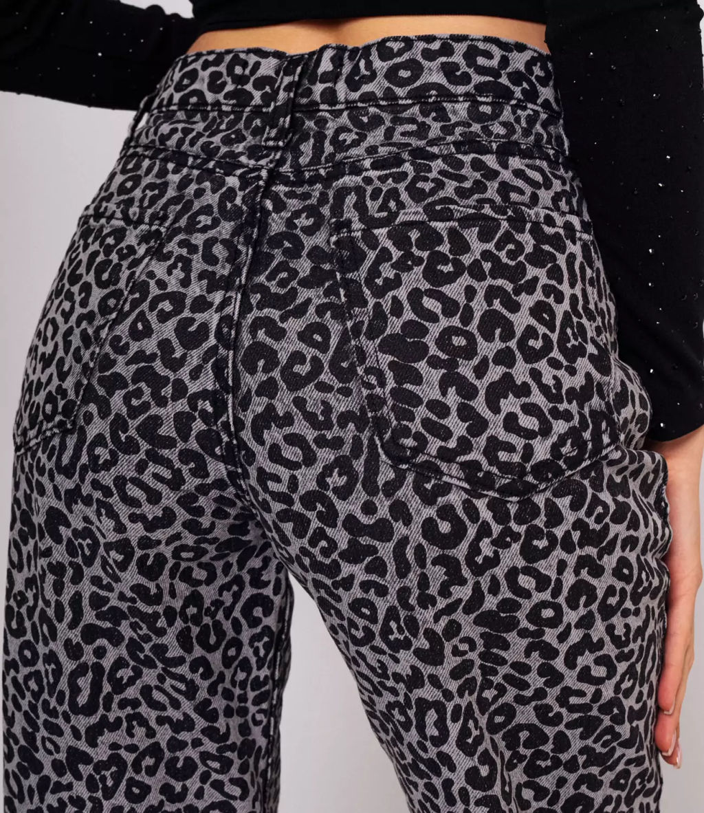 Джинсы #БШ2168, серый