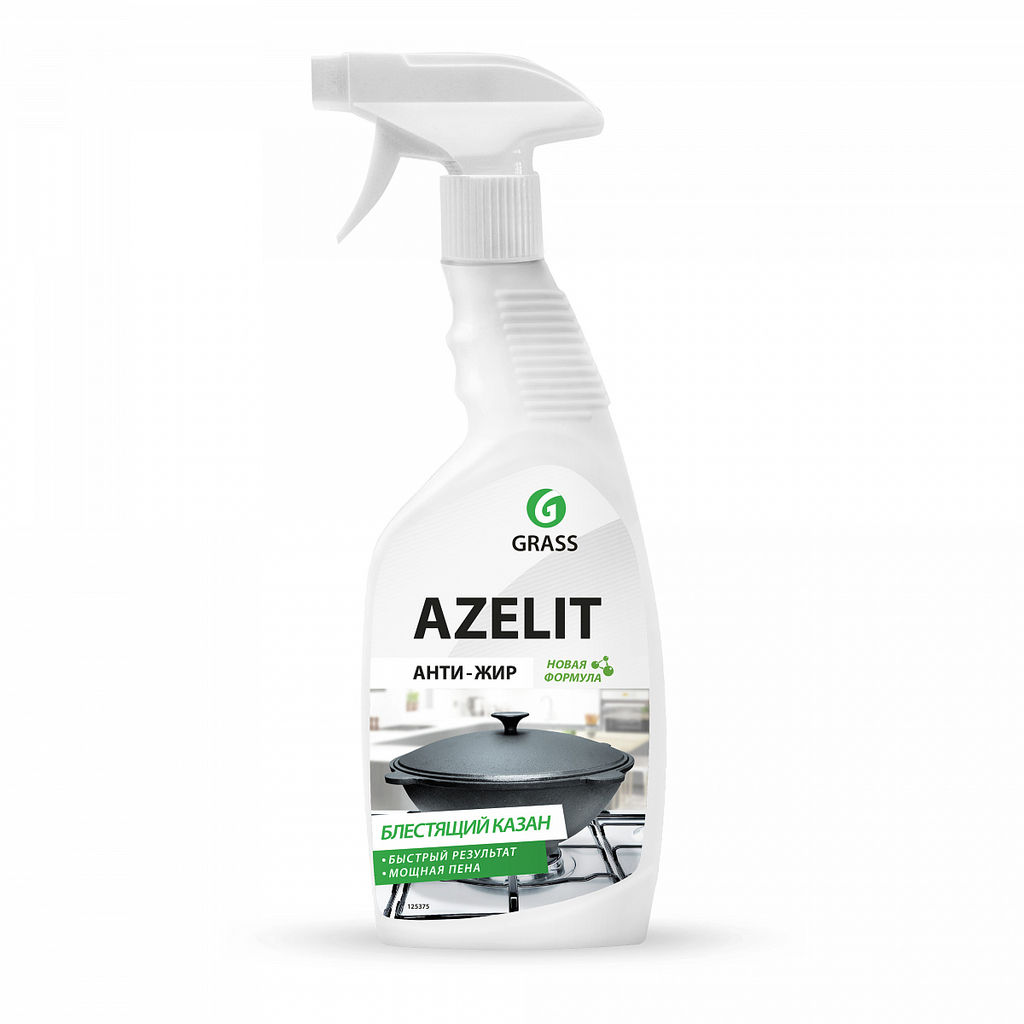Чистящее средство для кухни "Azelit Казан" 600 мл (триггер) арт. 125375 (3168) ГраСС