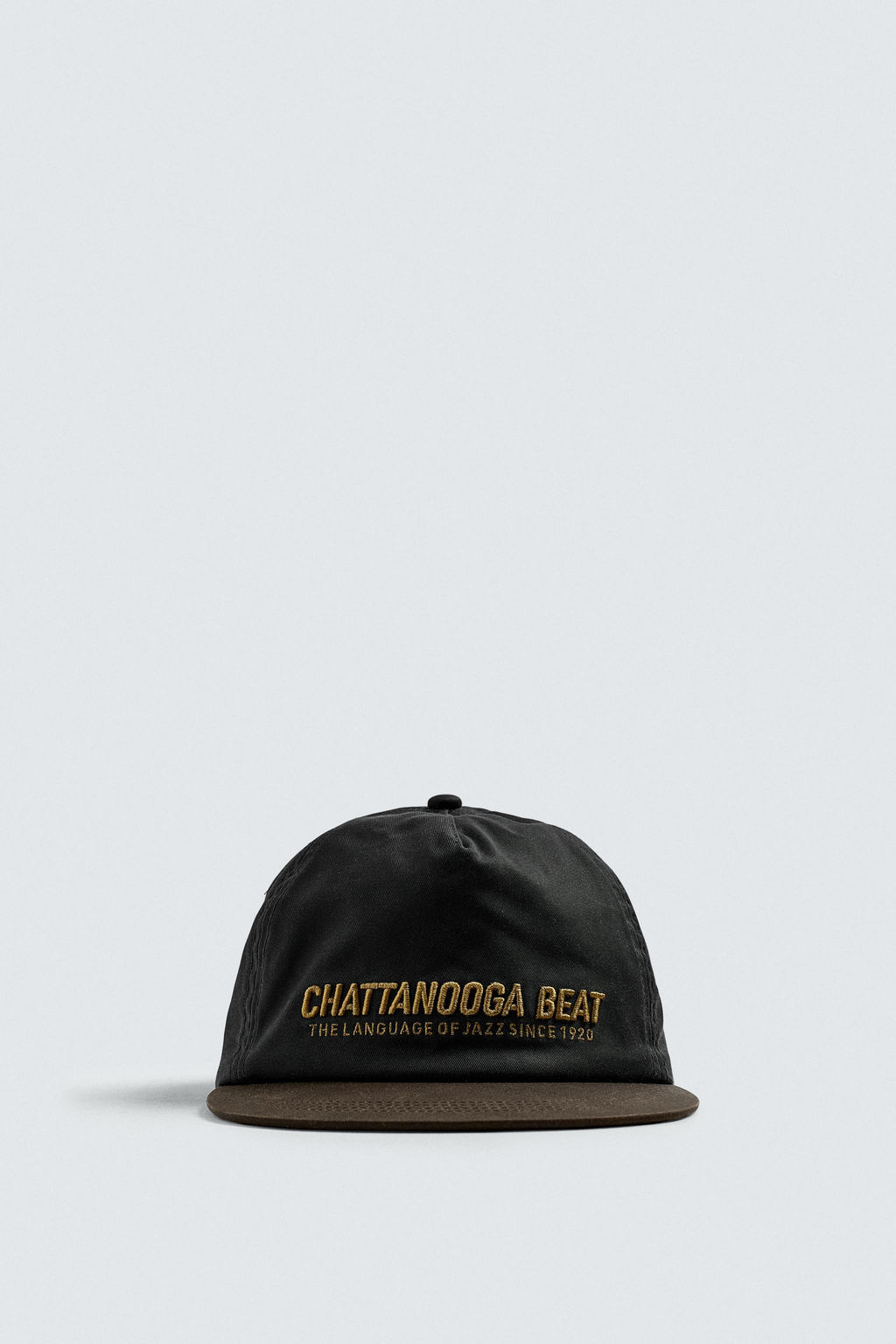 GORRA VISOR PLANO BORDADO / Marr?n - Zara фото 4