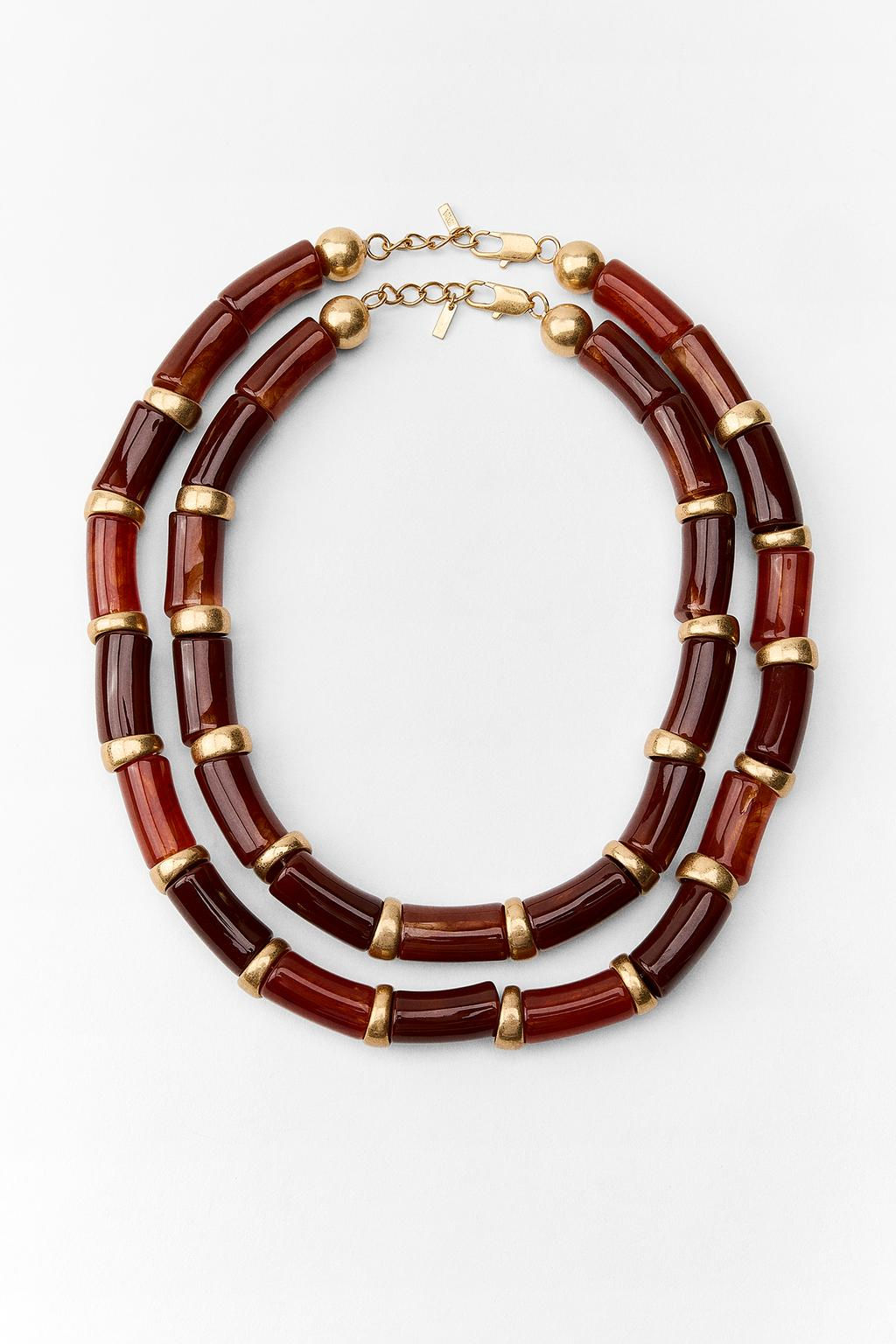 2-PACK OF CONTRAST NECKLACES - Zara фото 3