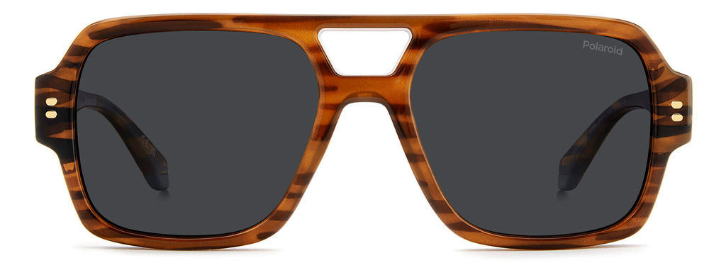 Солнцезащитные очки POLAROID PLD 6250/S/X Гавана, мужские фото 2