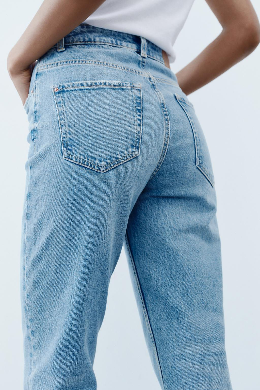 Z1975 MOM-FIT HIGH-WAIST JEANS - Zara фото 14