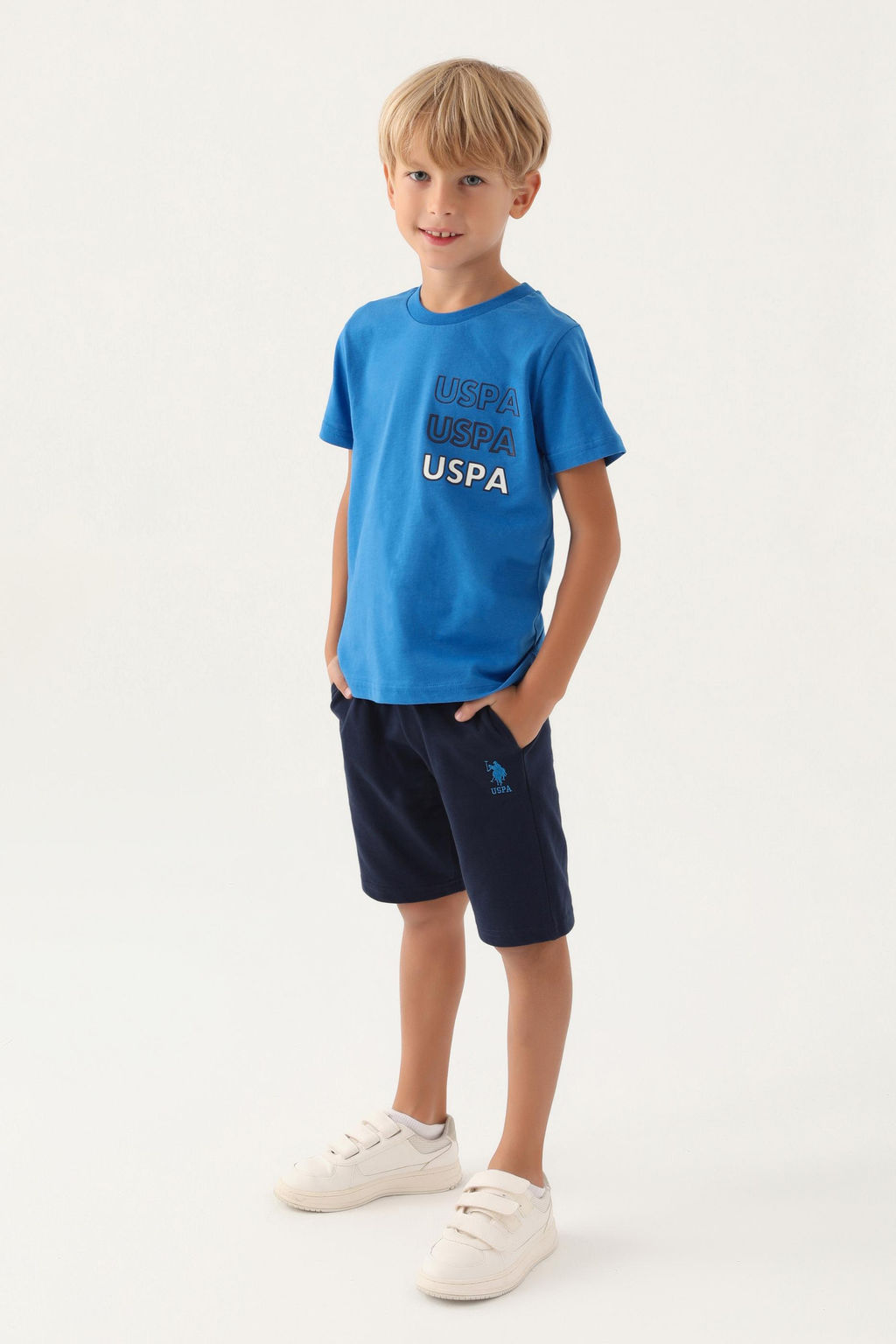 Erkek _ocuk _ndigo Pijama Tak_m_ Sepette S_rpriz _ndirim - U.s. polo assn фото 6