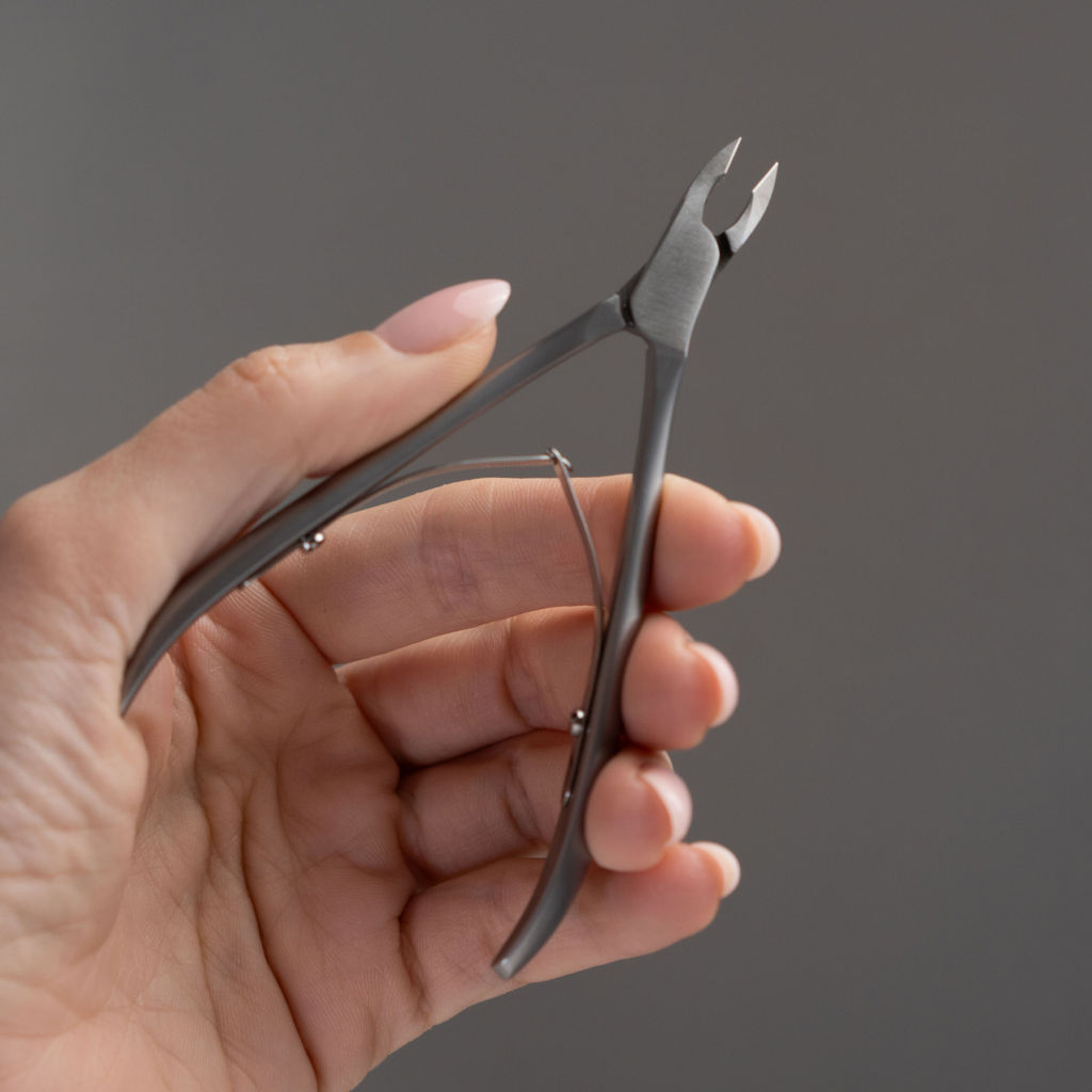 Frau Finger Кусачки маникюрные для кутикулы / Premium PN 01-5, двойная пружина, ручная заточка, 5 мм