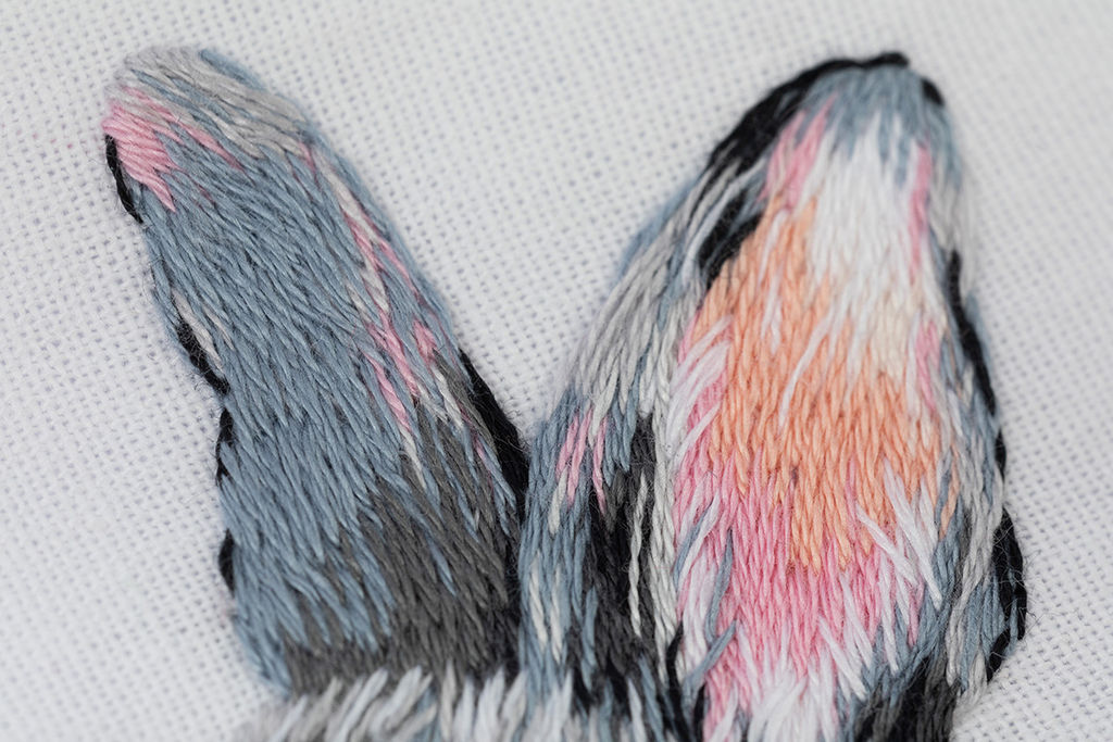 Набор для вышивания PANNA Живая картина JK-2277 Зайчонок