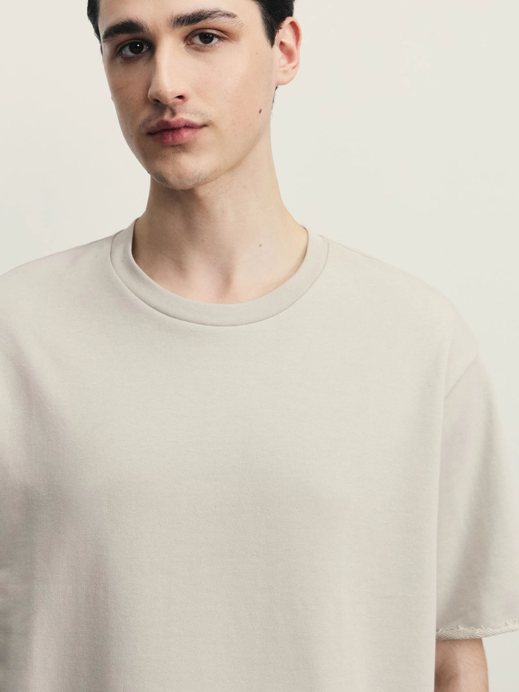 Футболка из плотного хлопка / Zarina фото 14