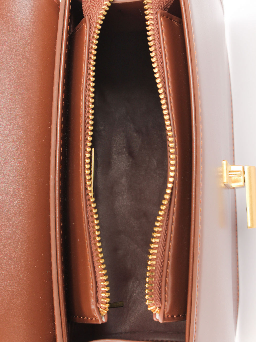 LACCOMA сумка АМ2236-рыжый натуральная кожа  фото 4