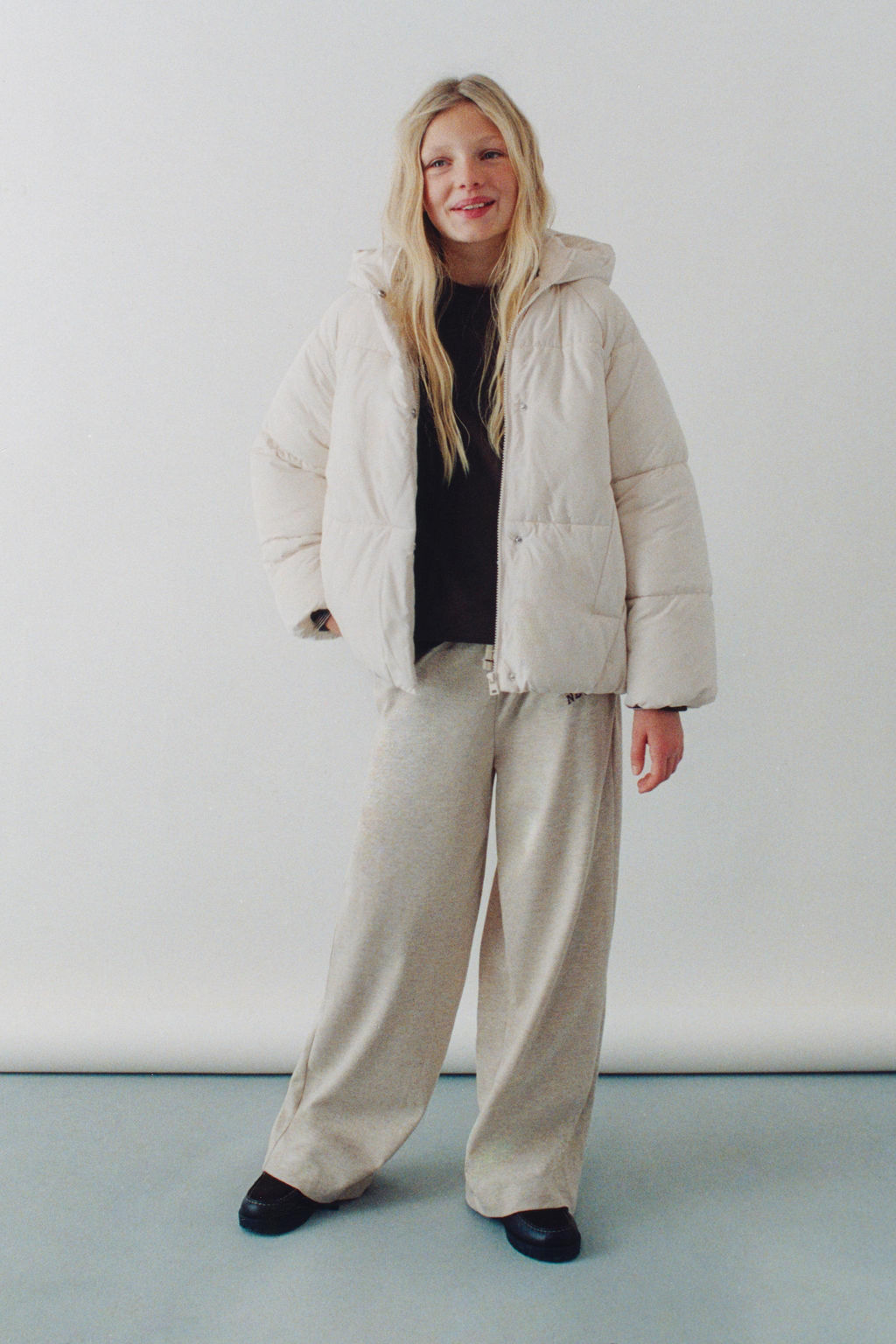 HOODED PADDED JACKET - Zara фото 9