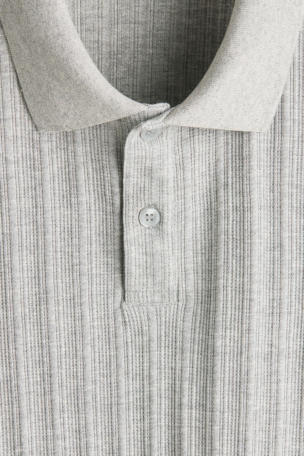 Polo en punto con textura Slim Fit - H&m фото 12