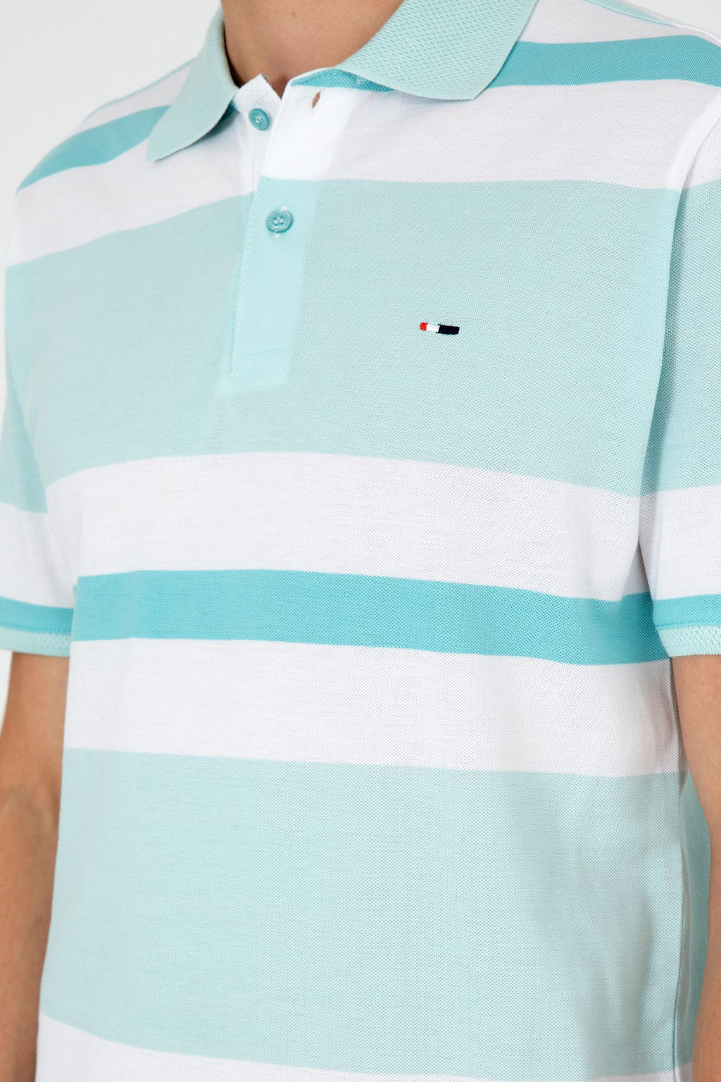 Мужская футболка водно-зеленого цвета - U.s. polo assn фото 7