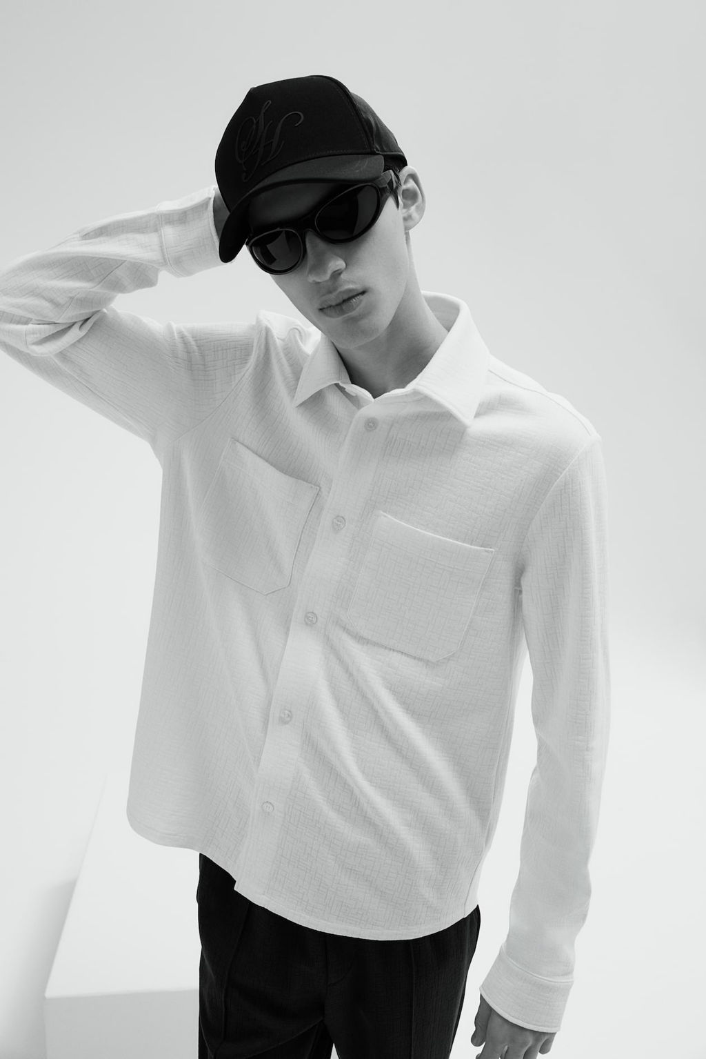 Sobrecamisa con estructura Regular Fit - H&m фото 2