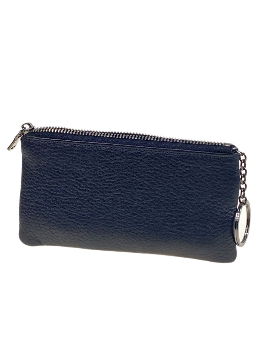 Ключница из натуральной кожи, цвет синий - Greta фото 2