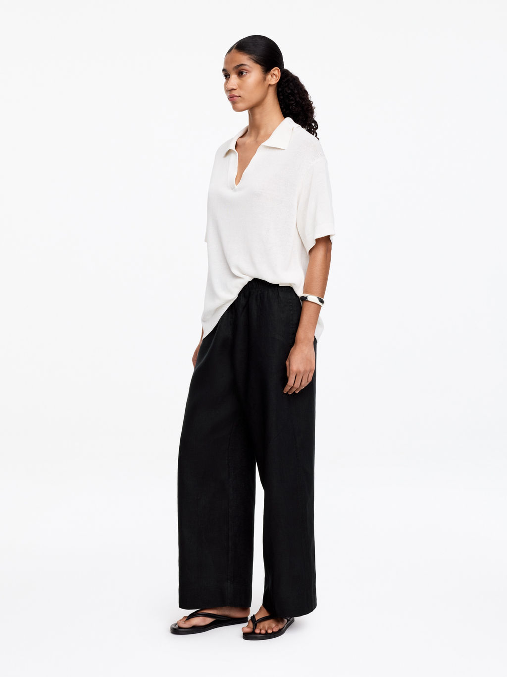 Pantalones de lino - H&m фото 5