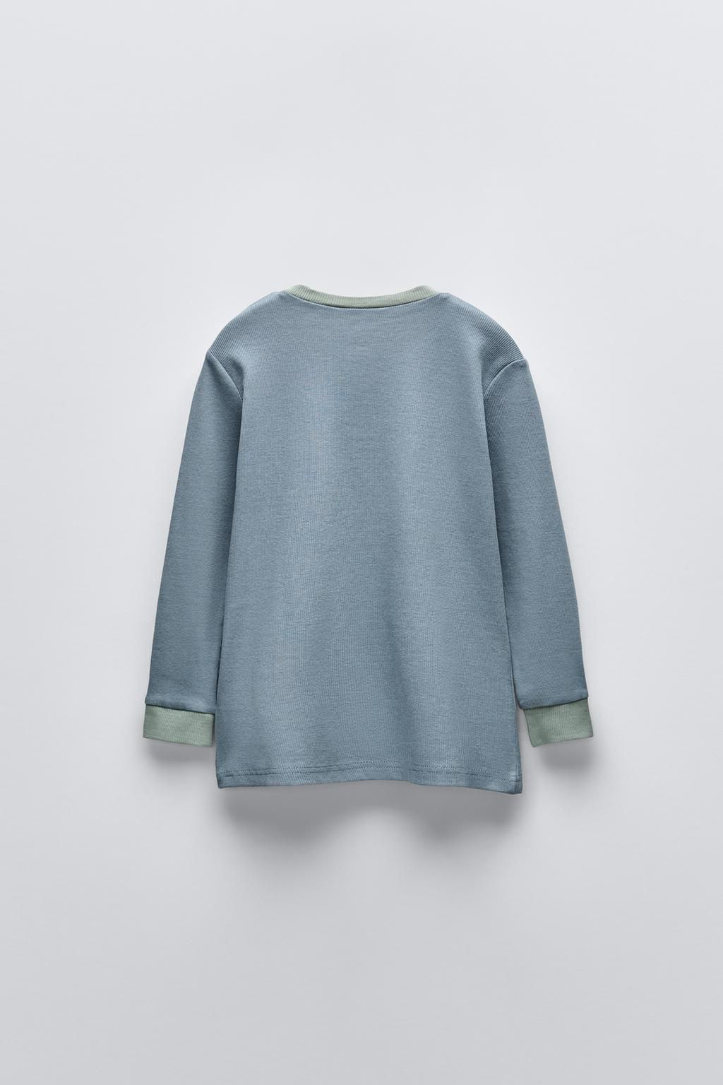 6-14 YEARS/ PLAIN HENLEY PYJAMAS - Zara фото 11