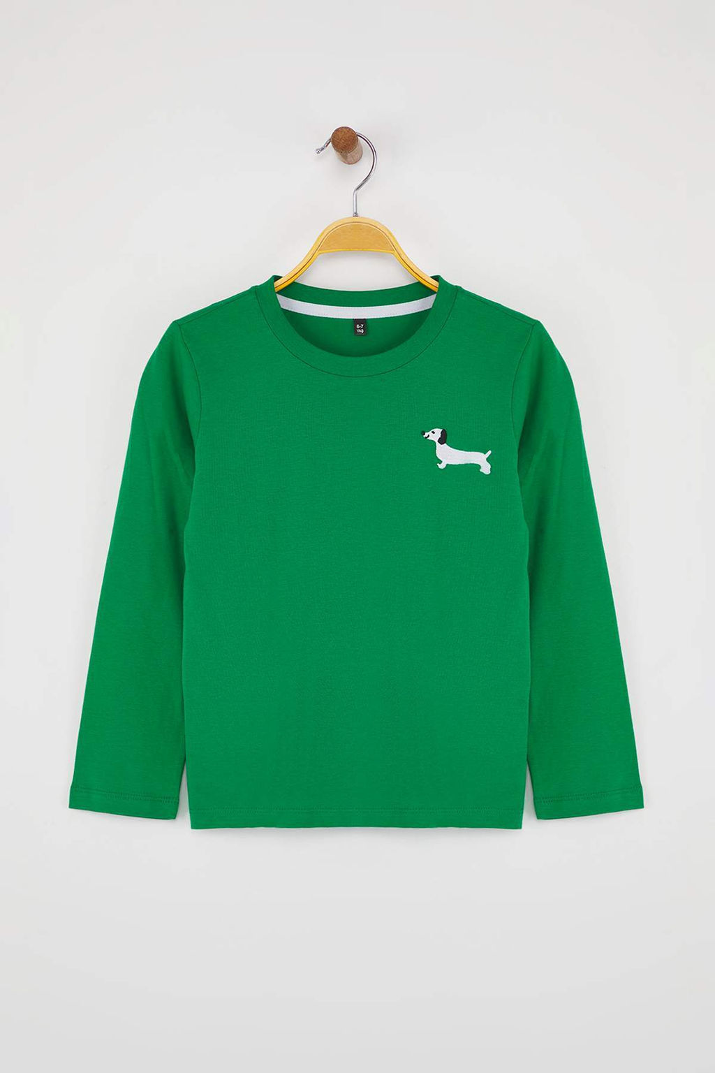 Turuncu-Yesil-Siyah 100%Pamuk 3lu Animal Bask? Regular Orme Unisex T-Shirt TKDAW26TS00009 - Trendyolmilla фото 6