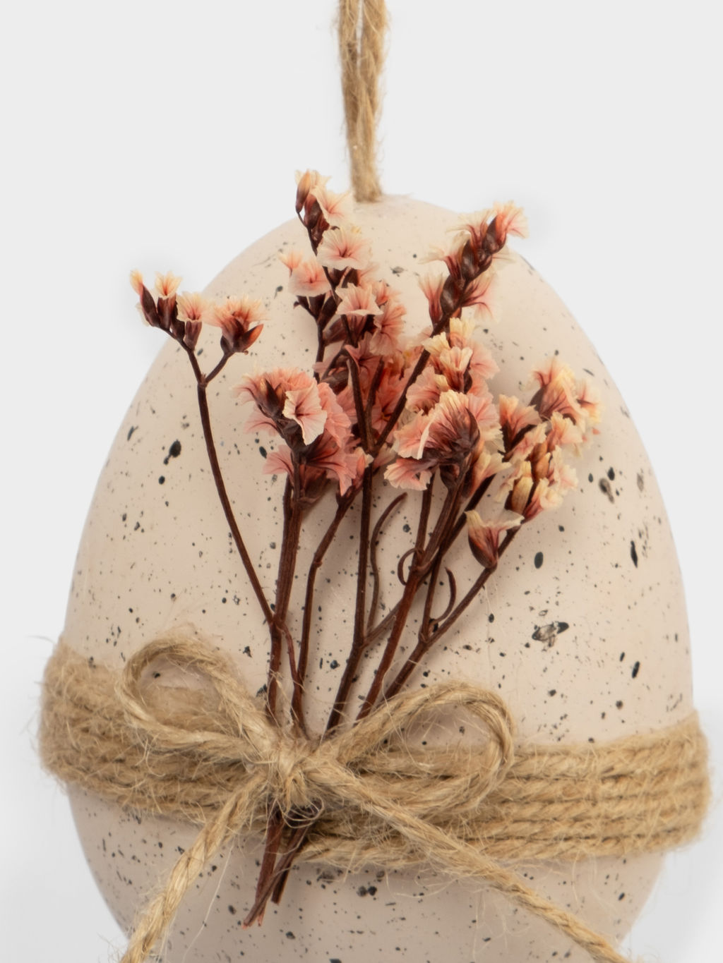 Подвеска, пасхальное яйцо, 9 см, пластик, сиреневая, Веточки, Interior Easter - Anna lafarg фото 3