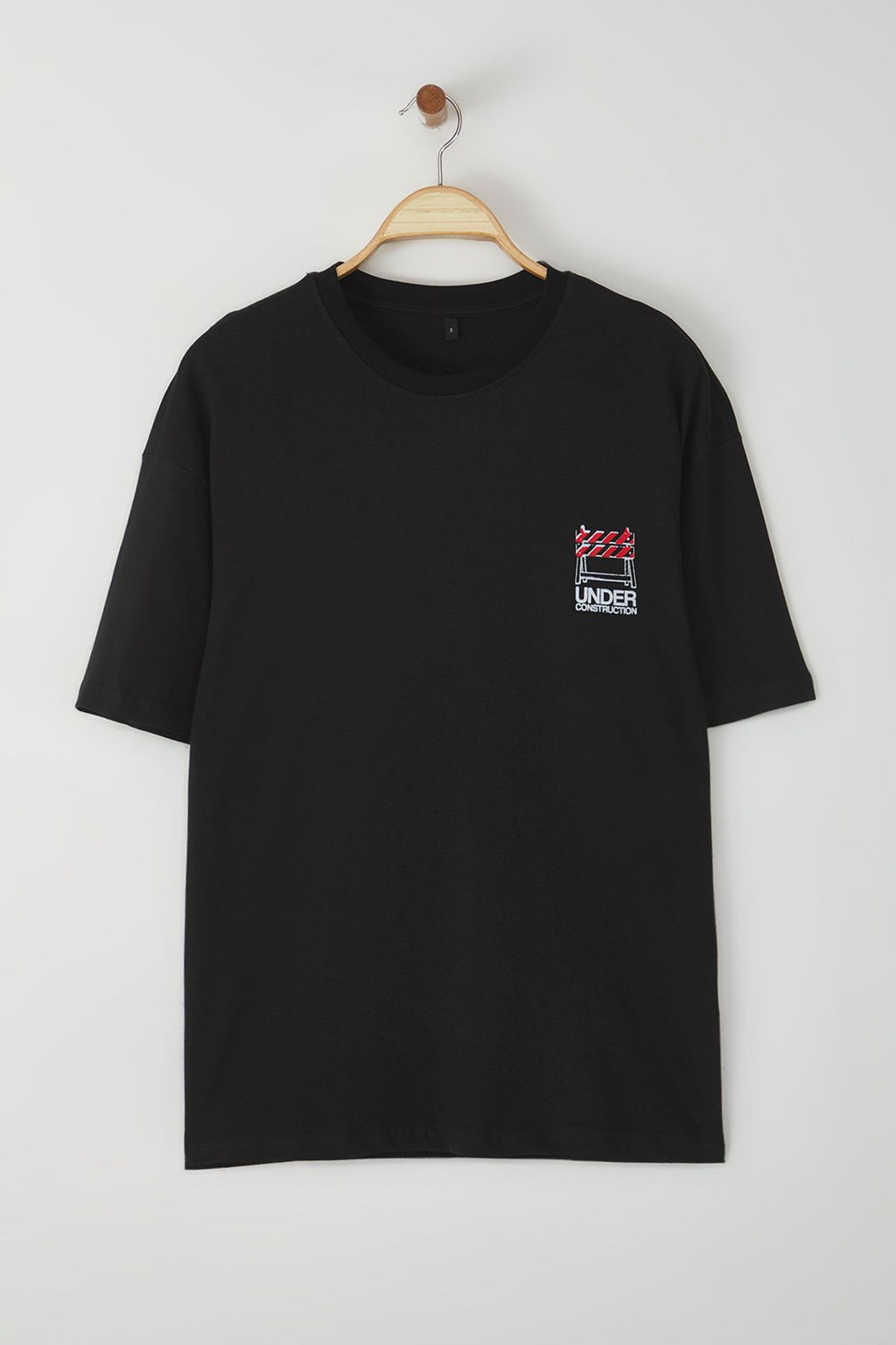 TRENDYOL MAN Ekru Oversize/Genis Kesim %100 Pamuklu Bask?l? T-Shirt TMNSS25TS00114 - Trendyolmilla фото 7