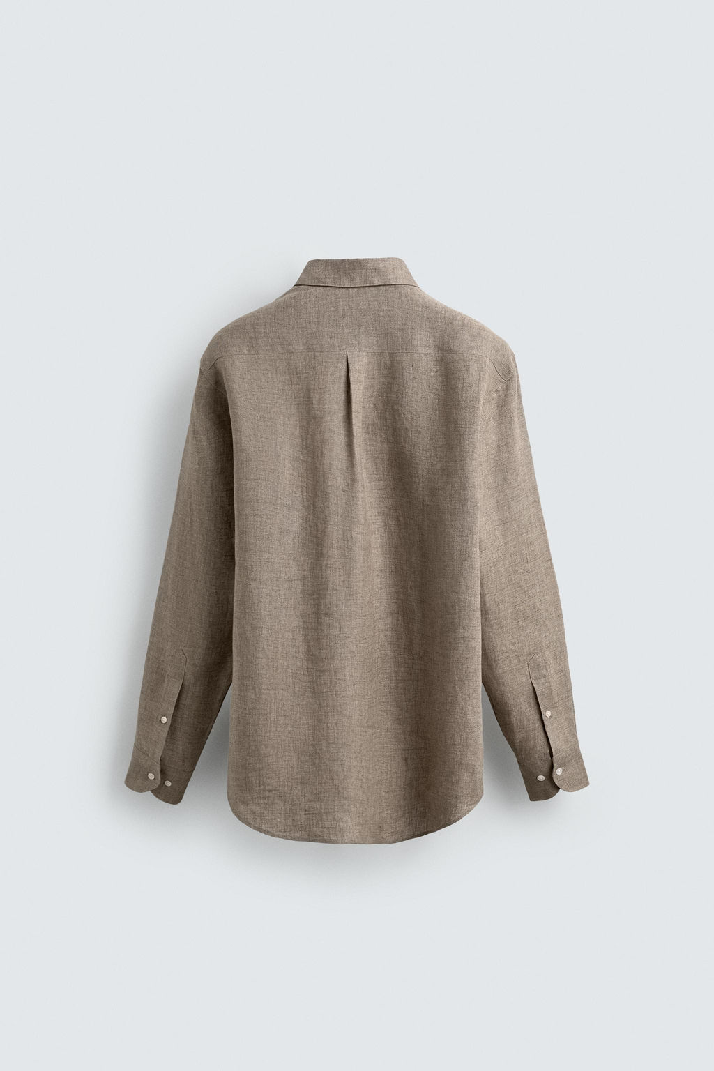 CAMISA REGULAR FIT 100% LINO / Arena / Vigor? - Zara фото 8