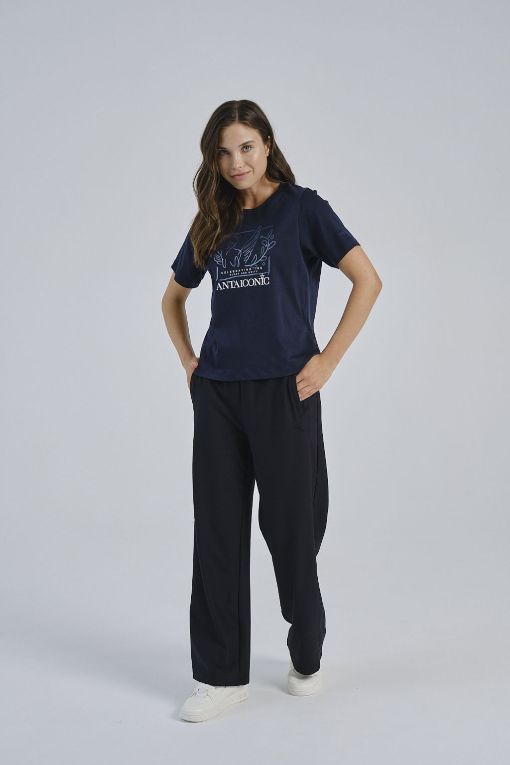 Брюки трикотажные Черный