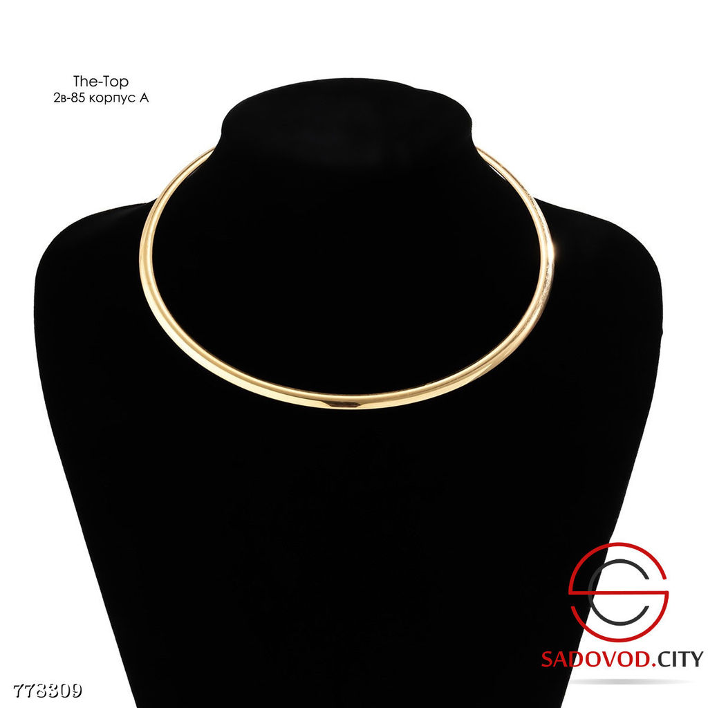 Ожерелье минимализм под золото - Bruno фото 4