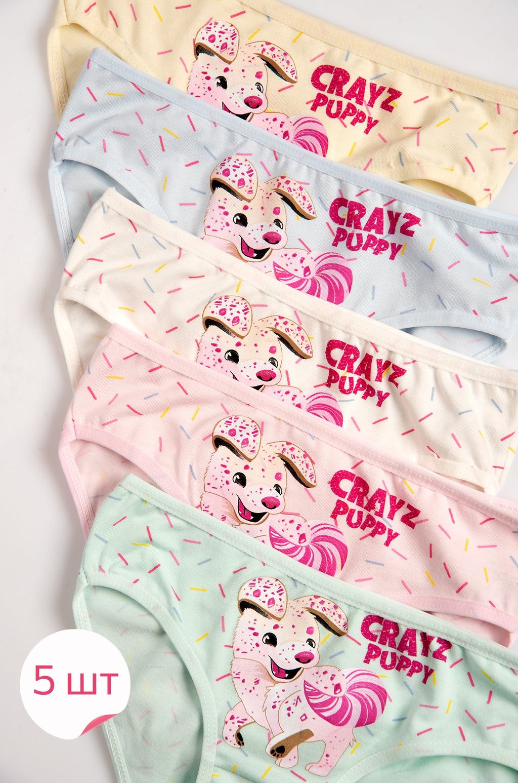 Трусы для девочки 5шт. Donella