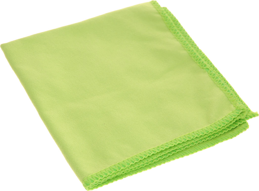 Салфетка из искуственной замши 30*30см 220гр/м2 Зеленая