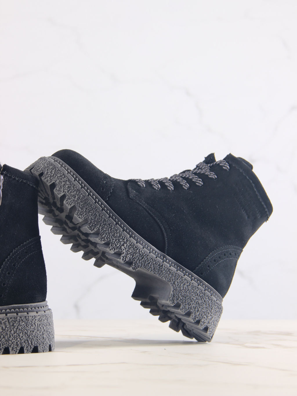 Ботинки EDART 319.22511 gr. Черный замша/шерсть - Ed'art фото 16