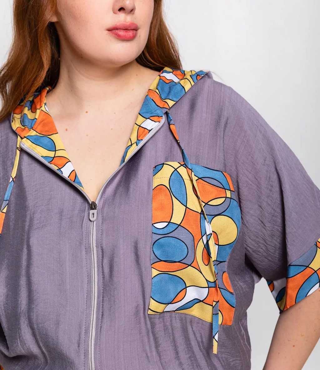 Костюм #БШ2480, серый