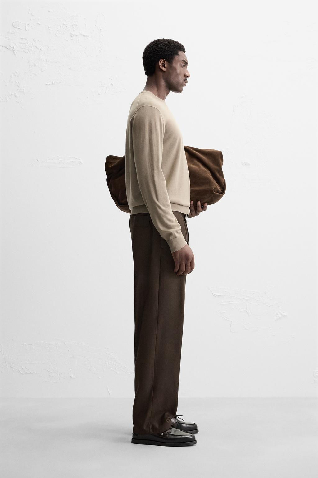 LIGHTWEIGHT 100% WOOL SWEATER - Zara фото 14