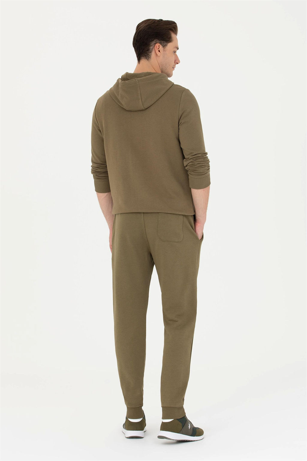 U. S. Polo Assn / Мужские спортивные штаны цвета хаки - U.s. polo assn фото 4