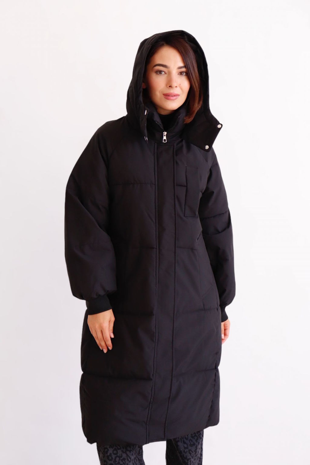 Martichelli Пуховик зимний чёрный  фото 5