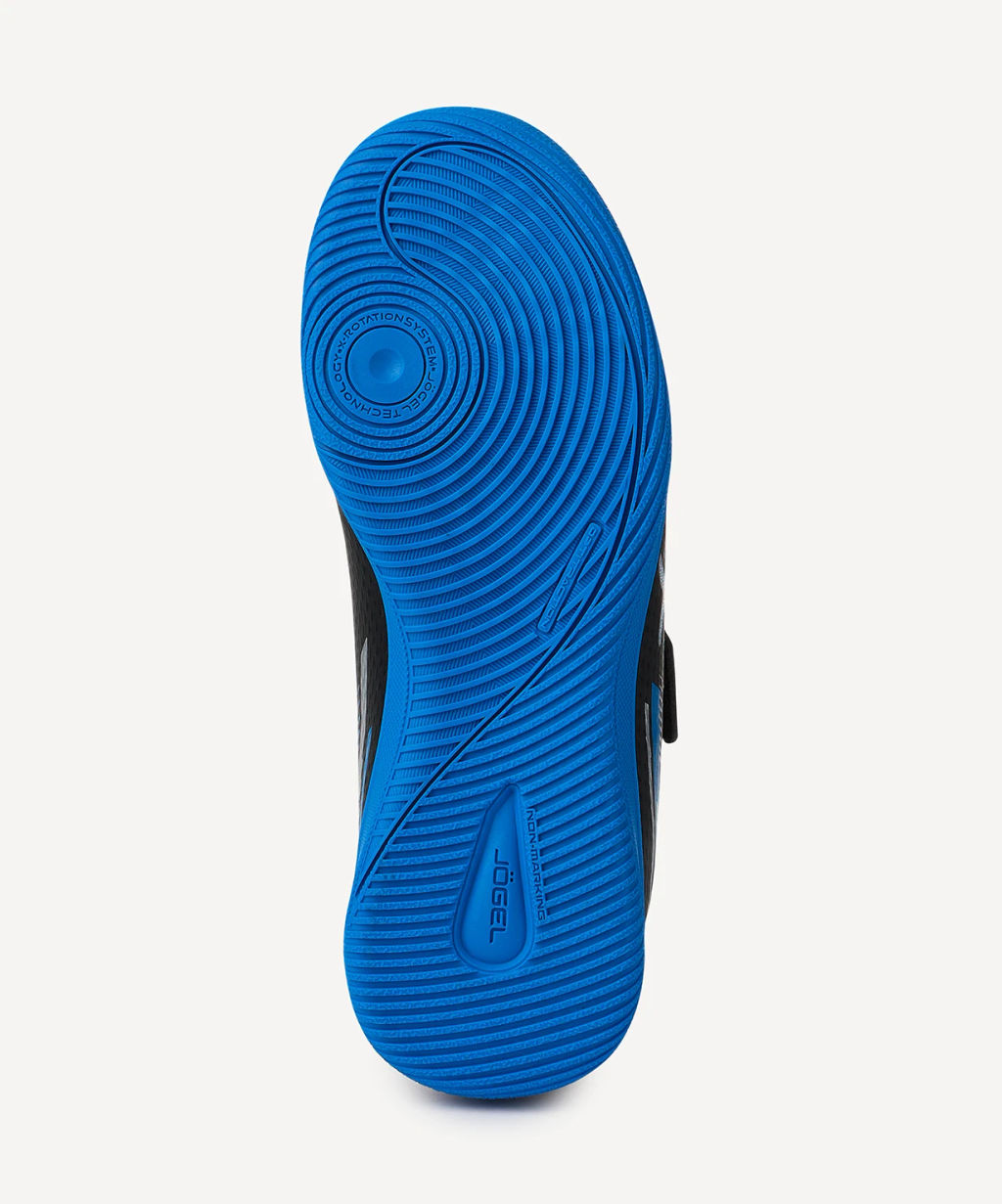 Бутсы зальные JOGEL Evofly IN Talant Black/blue, детский  фото 5