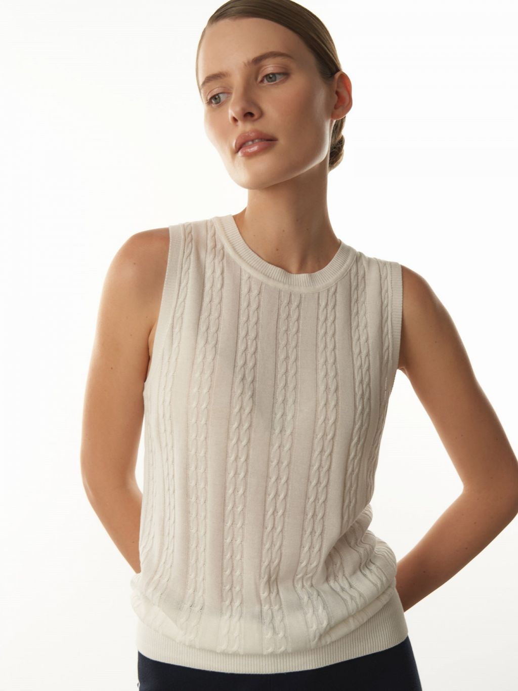 Conso/KM 230761 - milk Топ женский