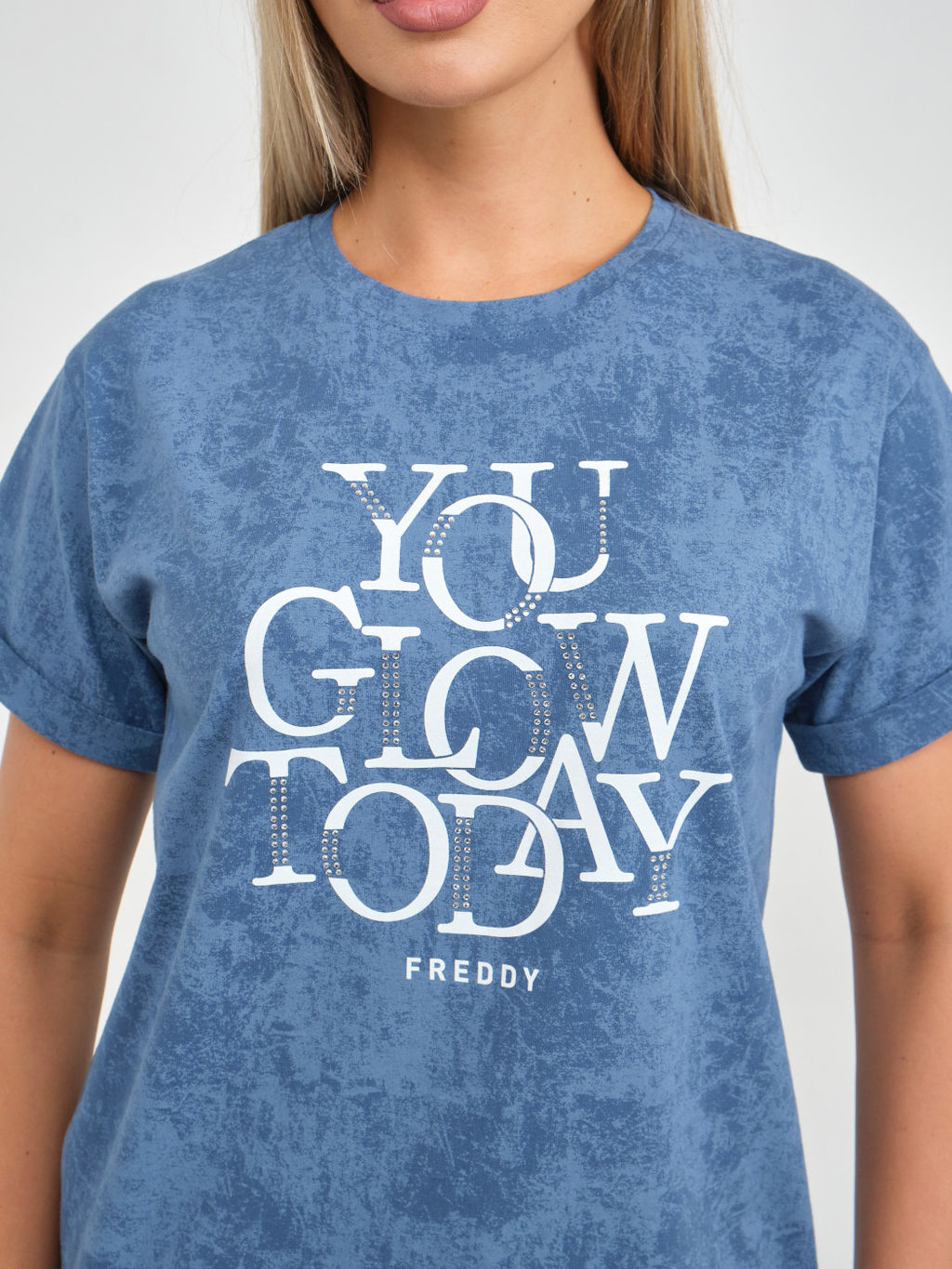 Футболка варенка Хлопок 100% Лиона индиго - Ивассорти фото 13