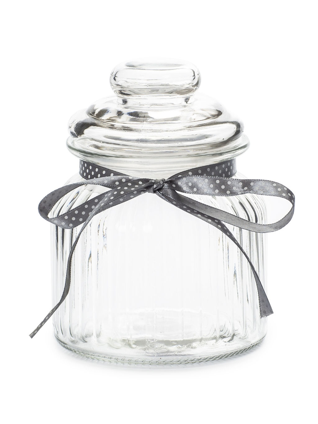 FLEUR Банка стеклянная с крышкой 650мл ABF135W