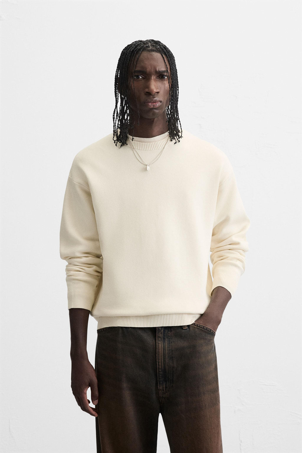 SOFT TEXTURED SWEATER - Zara фото 2