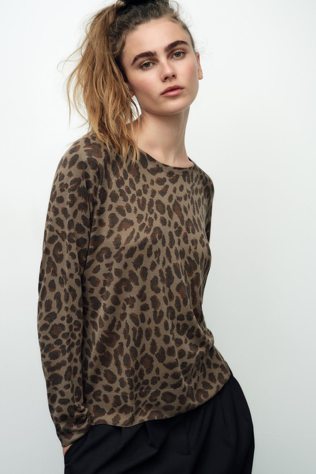 BASIC FINE KNIT SWEATER - Zara фото 3