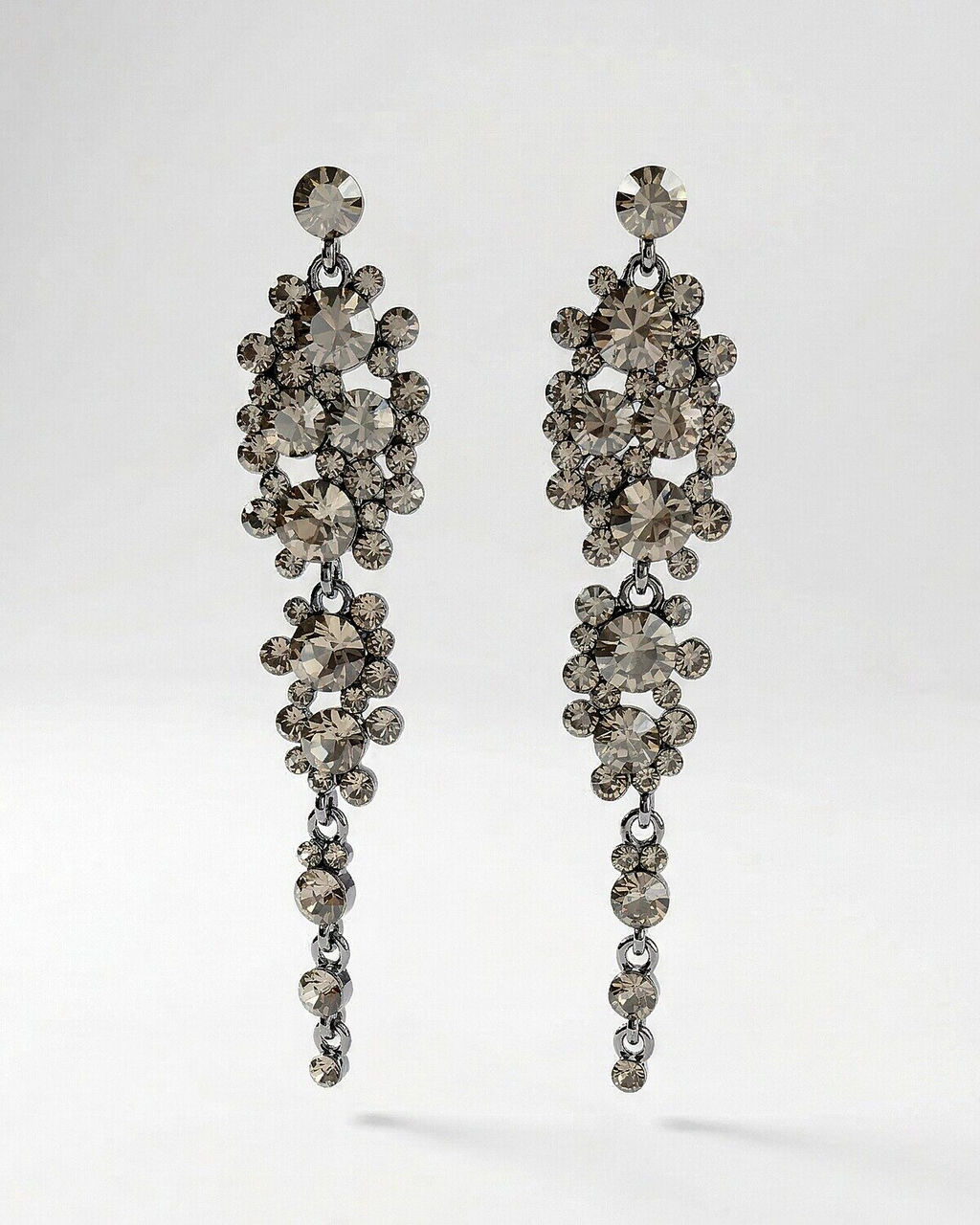 Серьги с чешскими кристаллами