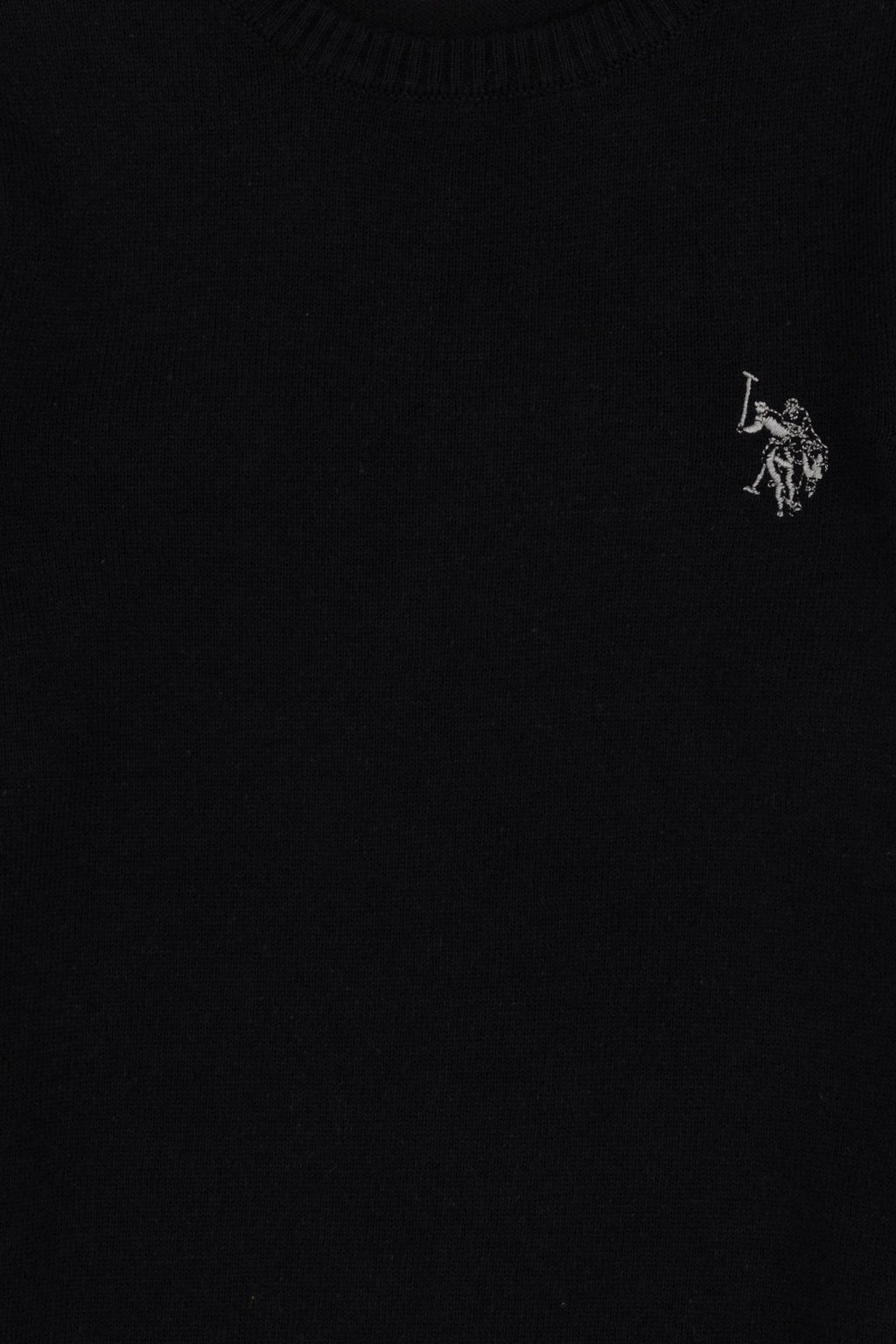 Черный базовый свитер для мальчика Неожиданная скидка в корзине - U.s. polo assn фото 3