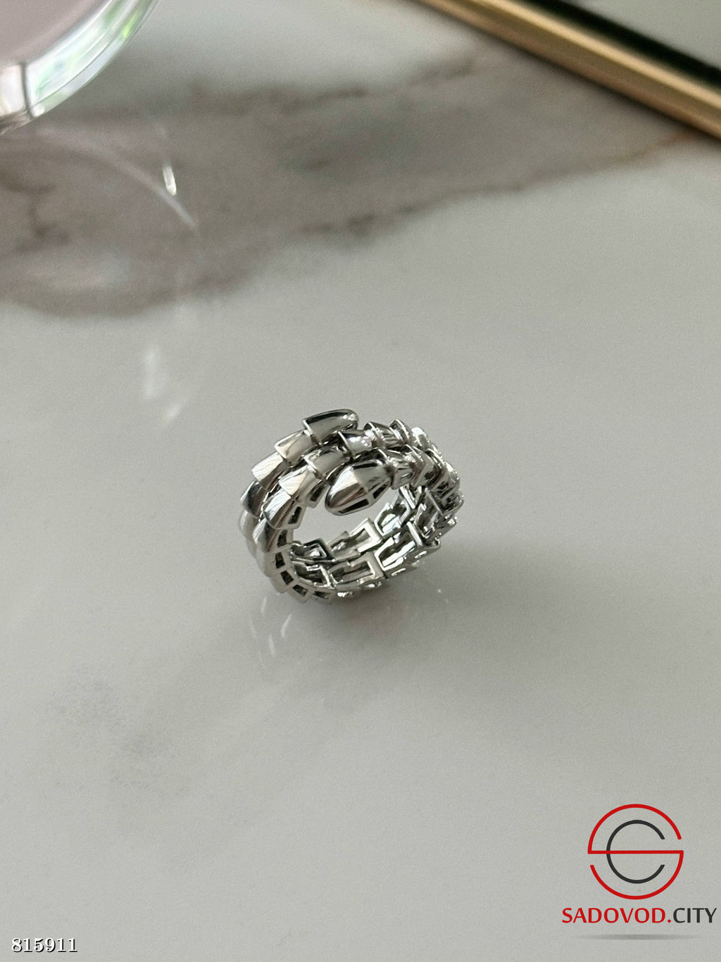 Кольца с камнями из медицинской стали - Bruno фото 2