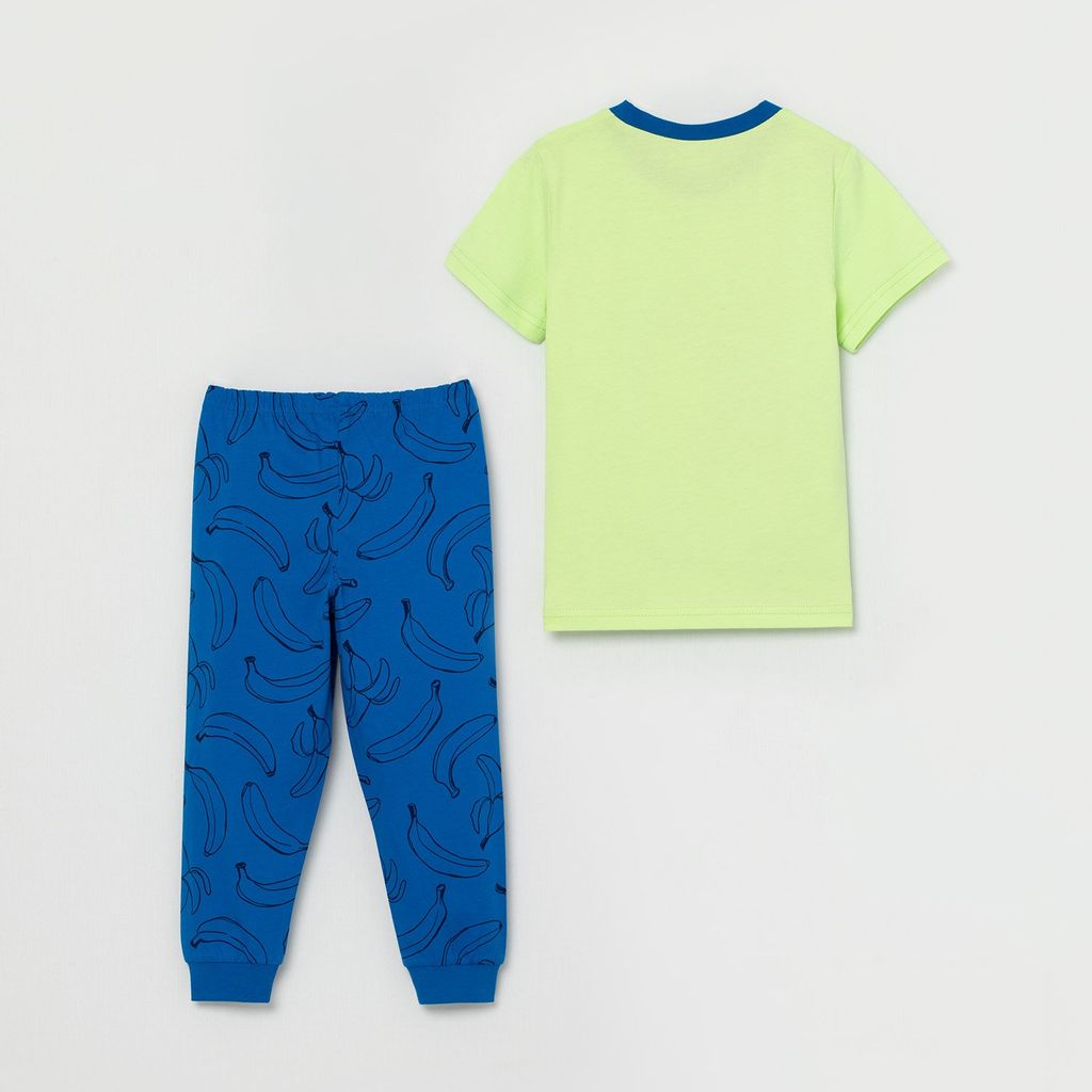 CRB wear/CSKB 50018-36 Комплект для мальчика (футболка, брюки), лайм/Ex.Cherubino  фото 2