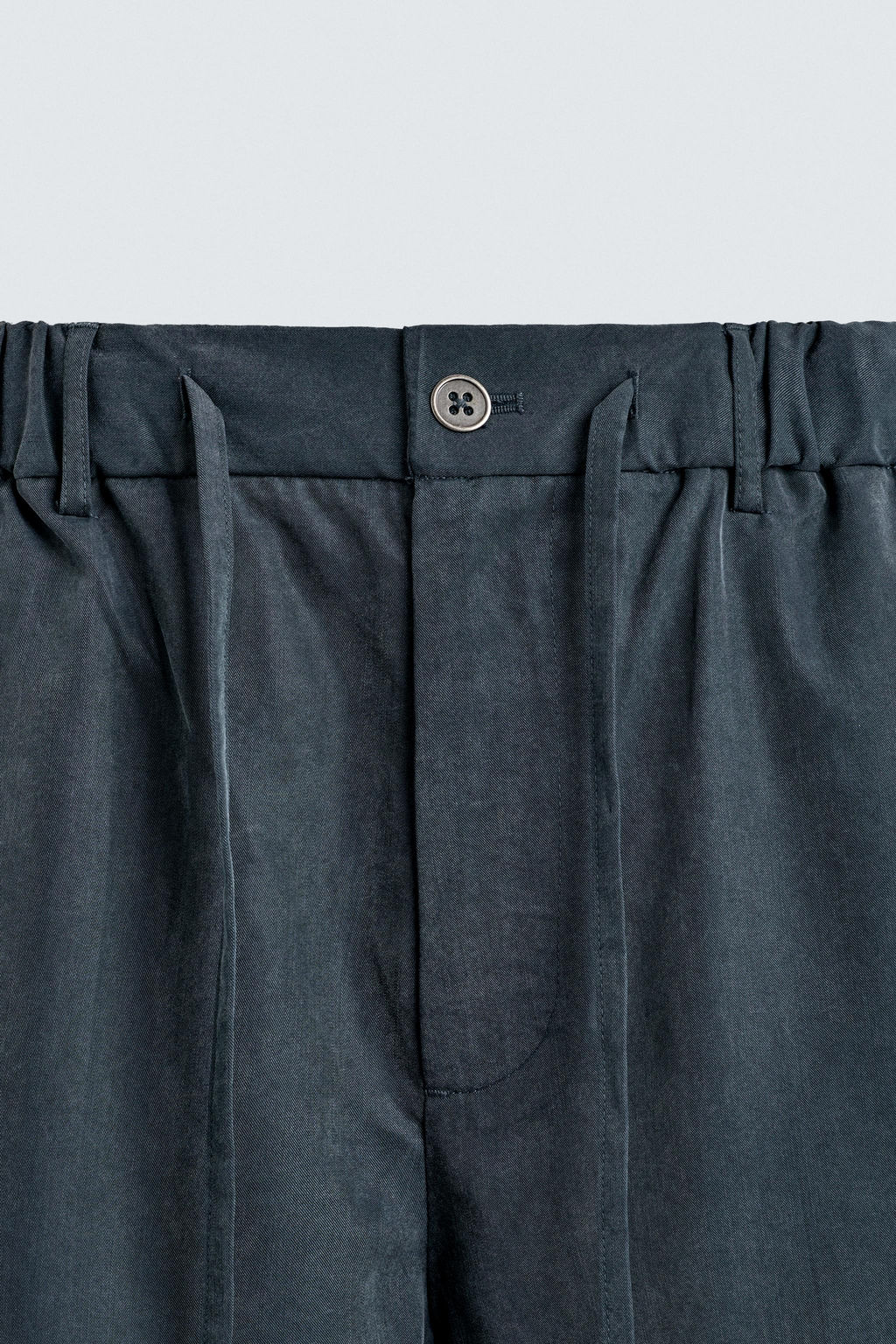 BERMUDA RELAXED FIT EFECTO LAVADO / petro lavado