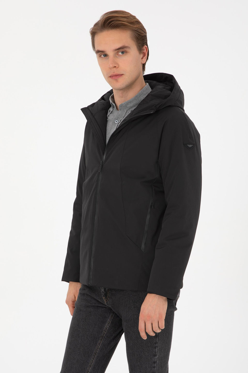 Erkek Siyah Mont - U.s. polo assn фото 3