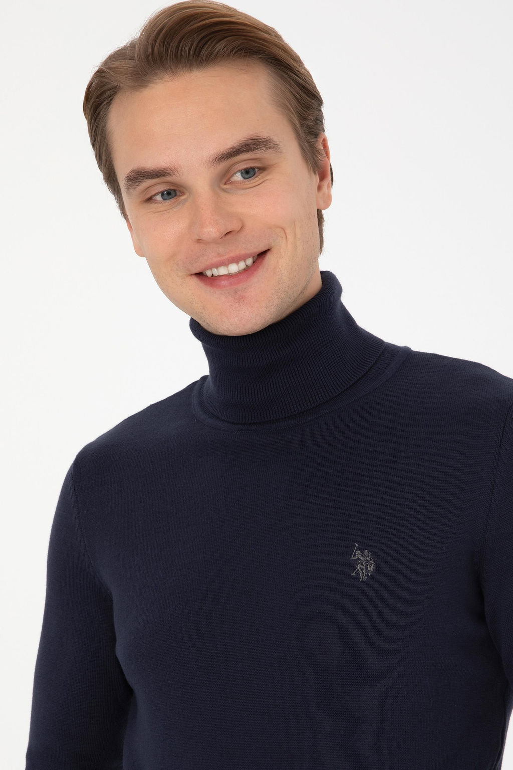 Erkek Lacivert Basic Kazak - U.s. polo assn фото 2