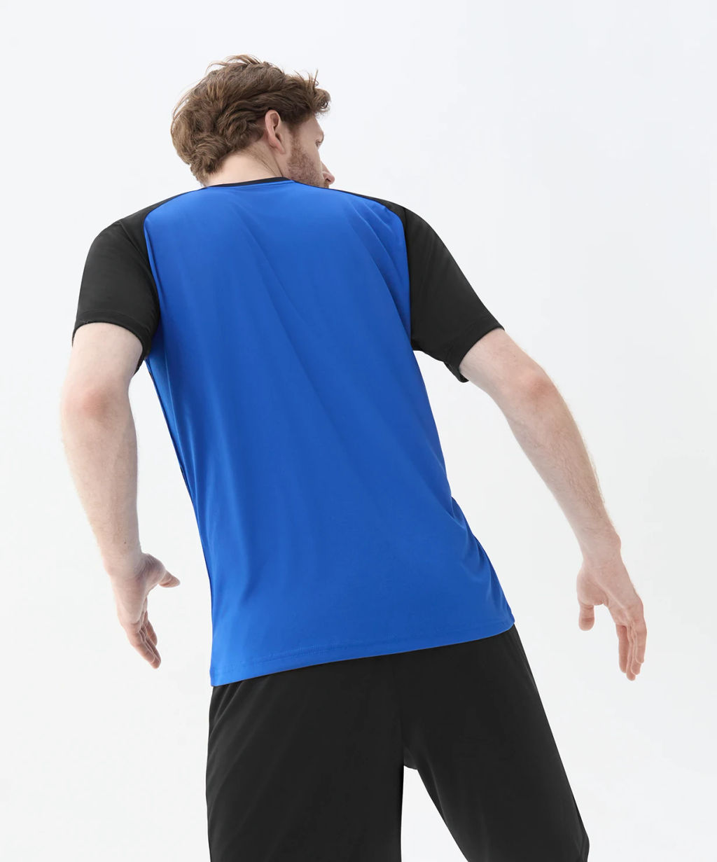 Футболка игровая JOGEL CAMP Striped Jersey, синий/черный