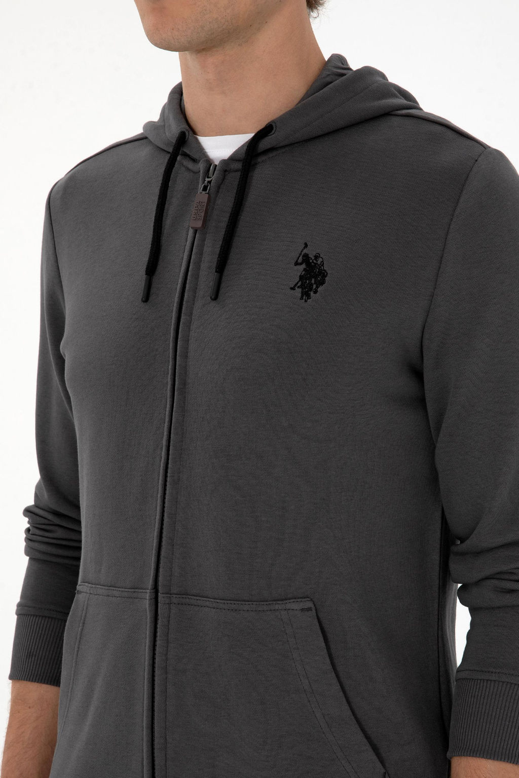 Erkek Gri _rme H_rka - U.s. polo assn фото 7
