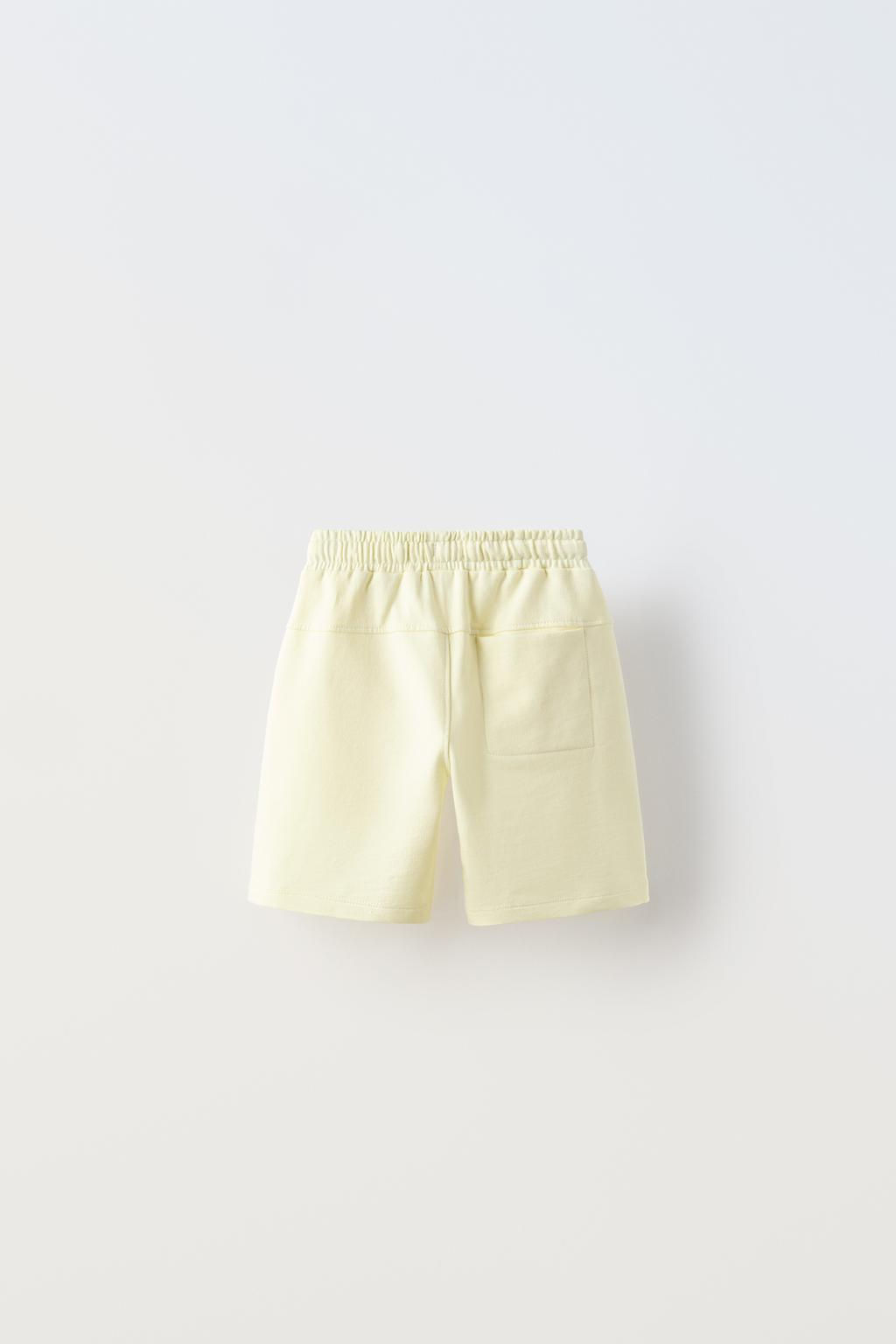PAMUKLU ISLEMELI T-SHIRT VE BERMUDA SORT TAKIMI - Zara фото 22